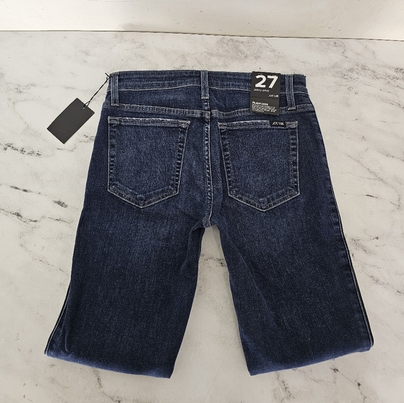 Joe's Jeans Flawless Skinny Ankle High Rise Racer Stripes Blue Jeans 27 NWT - Picture 6 of 8